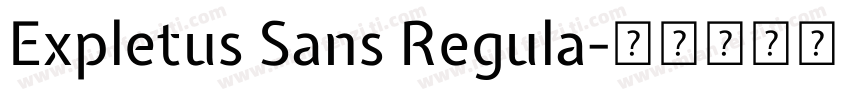 Expletus Sans Regula字体转换